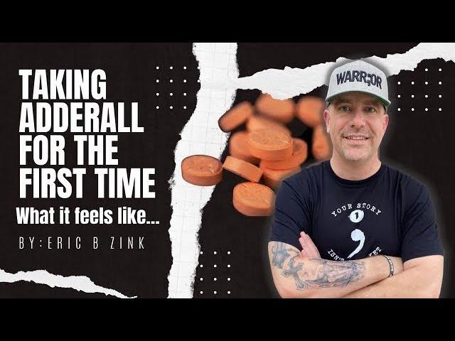 Taking Adderall For The First Time/ What It Feels Like!