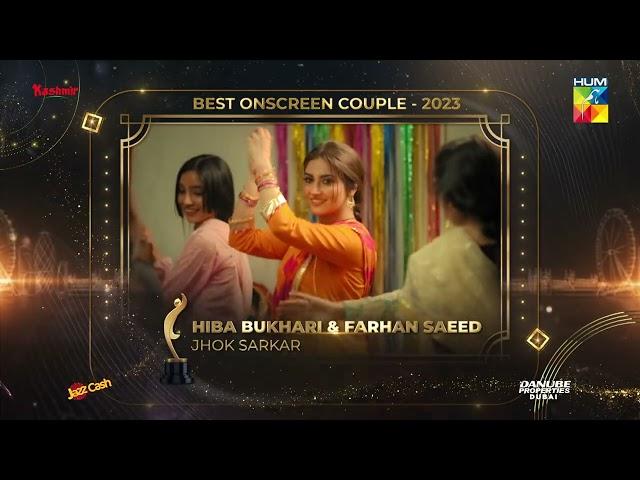 Who Had The Best Chemistry On Screen? 2023 || Danube Properties Dubai, Kashmir 9th HUM Awards