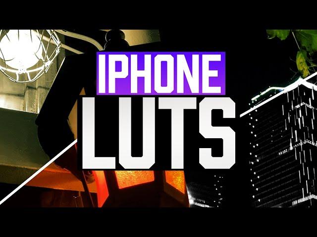 iPhone Cinematic LUTs Pack #Shorts