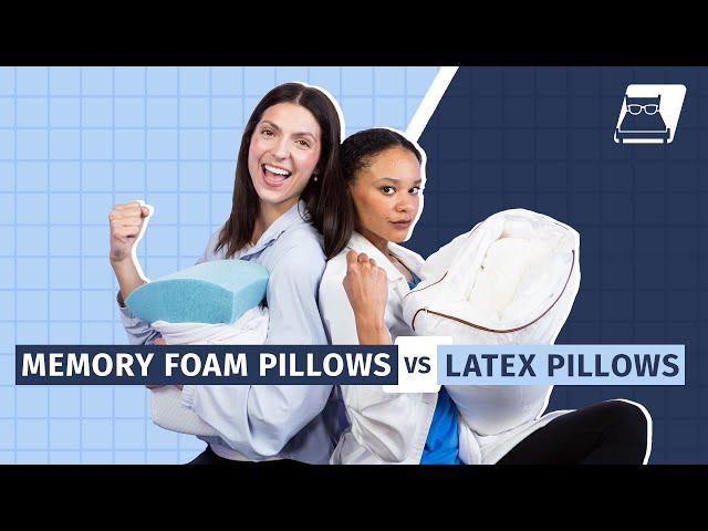 Latex vs Memory Foam Pillows - Which Is Right For You?