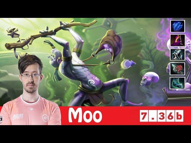 [DOTA 2] Moo the WITCH DOCTOR [OFFLANE] [7.36b]