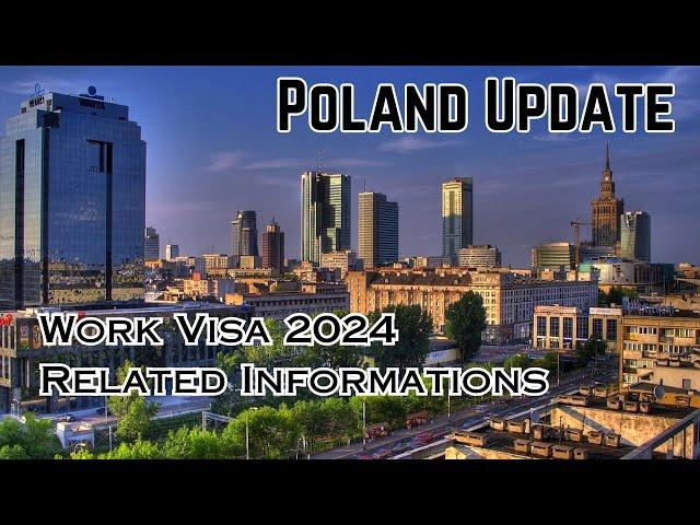 Poland Update 2024 || Work Visa Related A to Z  Information || Poland Work Visa Demand 2024 #poland