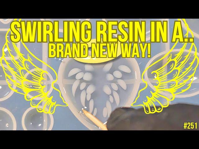 #251. THIS NEW WAY To SWIRL Resin Is HEAVENLY!