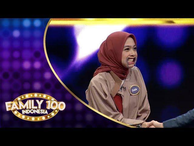 Cie! Ketemu suami, Dian langsung salim! - PART 2 - Family 100 Indonesia