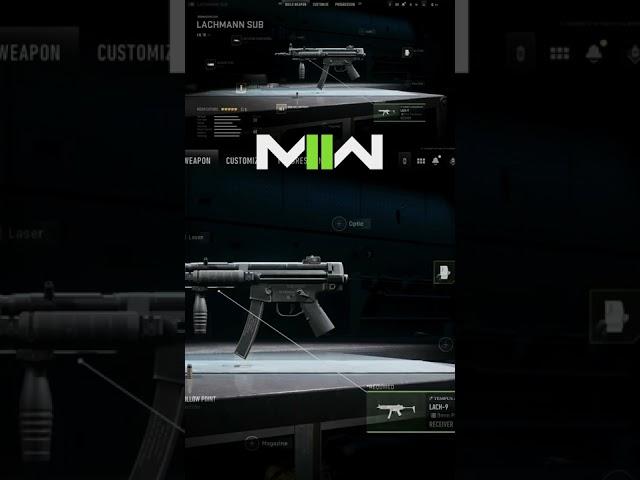 BEST MW2 MP5 Class Setup  