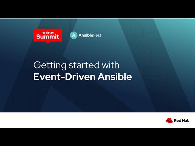 Getting started with Event-Driven Ansible