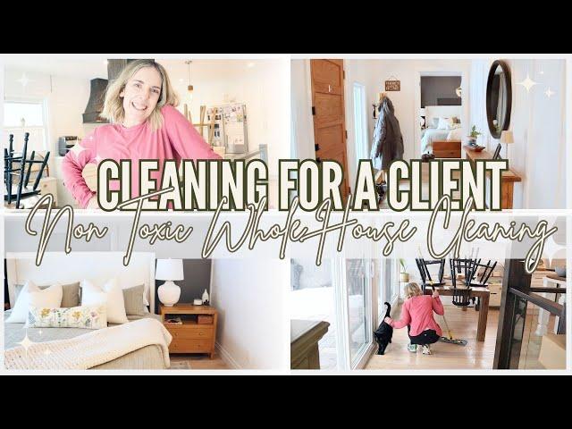 NEW! 2025 Non Toxic Clean with Me | Extreme Whole House Spring Deep Cleaning Motivation & Tips