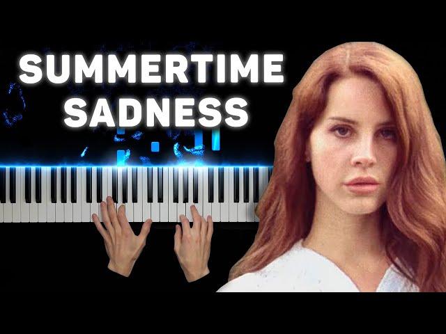 Lana Del Rey - Summertime Sadness | Piano cover