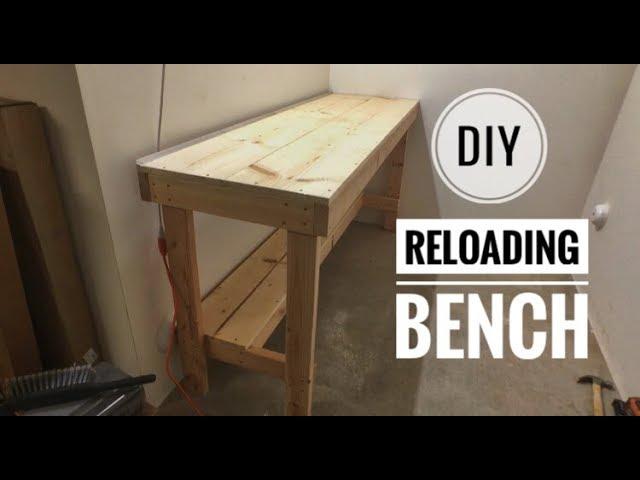 EASY DIY Reloading Bench & Dillon XL 650 Setup | Time Lapse