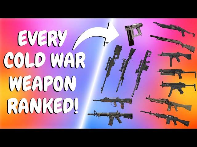 Ranking EVERY Cold War Weapon.