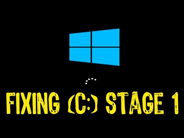 Fixing C Stage Windows 10 как убрать