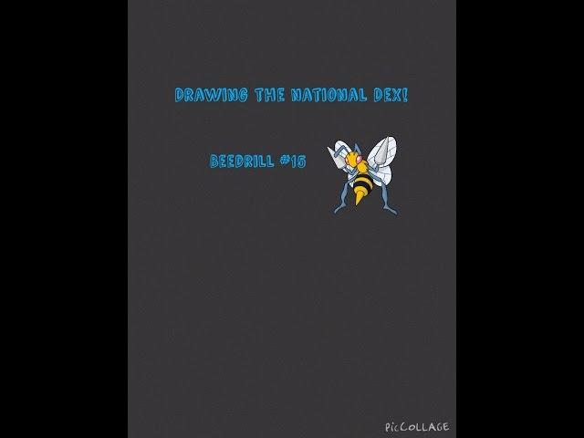 Drawing the National Dex - Beedrill #15