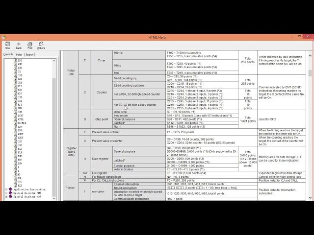 PLC programming DELTA : TON timer Use