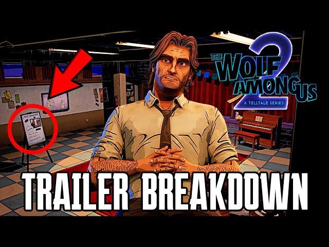 The Wolf Among Us:Season 2: Trailer Breakdown (TWAU 2)