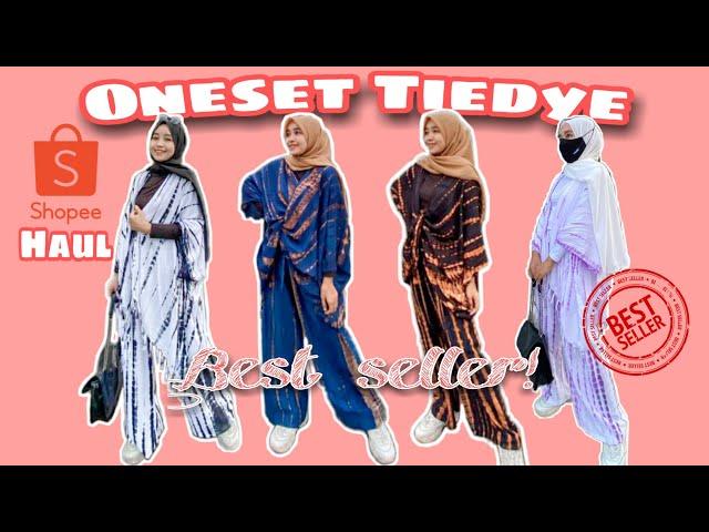 SHOPEE HAUL ONESET TIEDYE VIRAL BISA COD