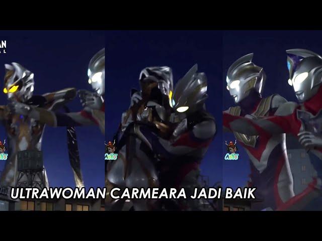 Akhirnya Ultrawoman Carmeara Jadi Baik Bersama Ultraman Decker dan Trigger Sipak Nando Nando