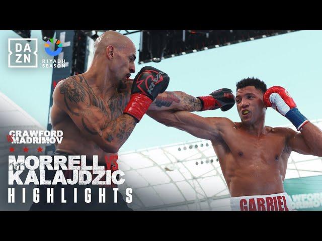 FIGHT HIGHLIGHTS | Riyadh Season Card: David Morrell vs. Radivoje Kalajdzic