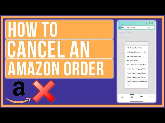 How To Cancel An Amazon Order - Full Refund