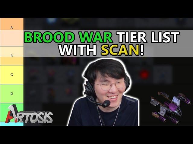 Scan Teaches Artosis HIS Brood War Unit Tier List!