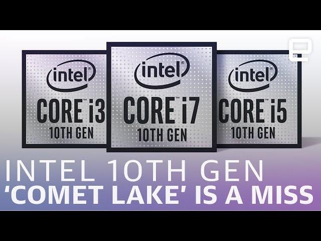 Intel's 10th-gen Comet Lake processors feel like a stopgap solution