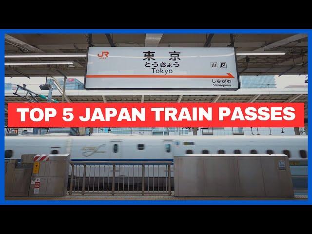 5 BEST TRAIN PASSES in JAPAN to Travel Japan ON A BUDGET in 2024 