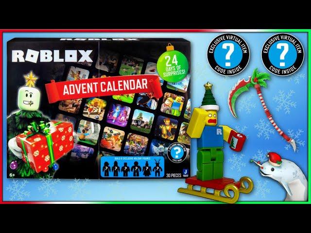 Roblox Advent Calendar | Unboxing & Review FULL SET & CODES