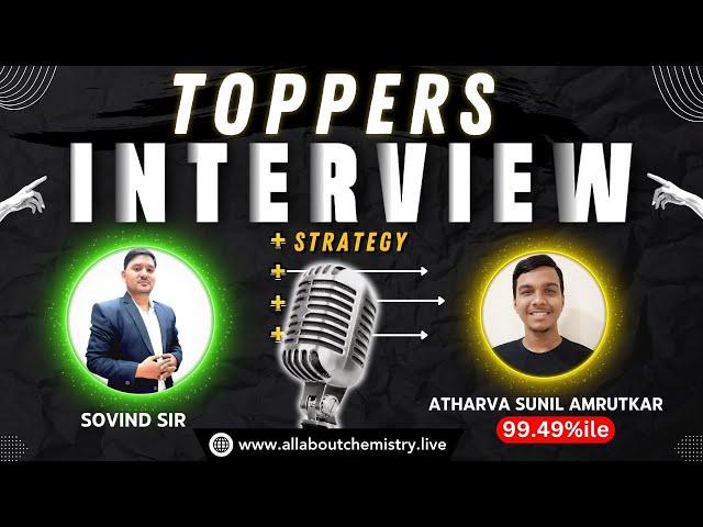 Toppers Interview | Strategy and Guidance By Toppers | HSC Board 2025 | MHT-CET 2025 | Sovind Sir