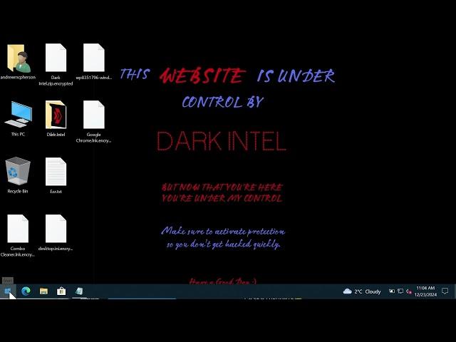 Dark Intel ransomware removal instructions [.encrypted file virus].