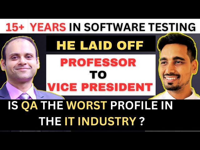 Software Testing Reality | Career After 40 |Layoffs| Survive after 40 years of Age | QA Jobs in 2024