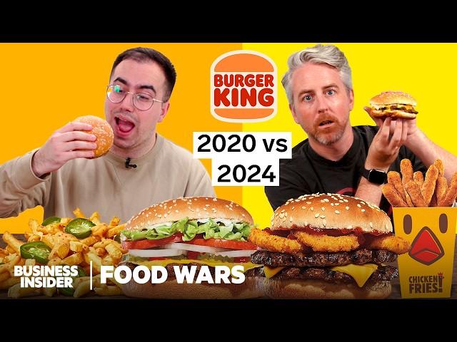 US vs UK Burger King 2020 vs 2024 | Food Wars | Insider Food