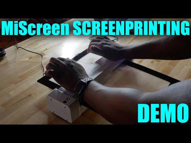 MiScreen Screen Printing made easy Demo