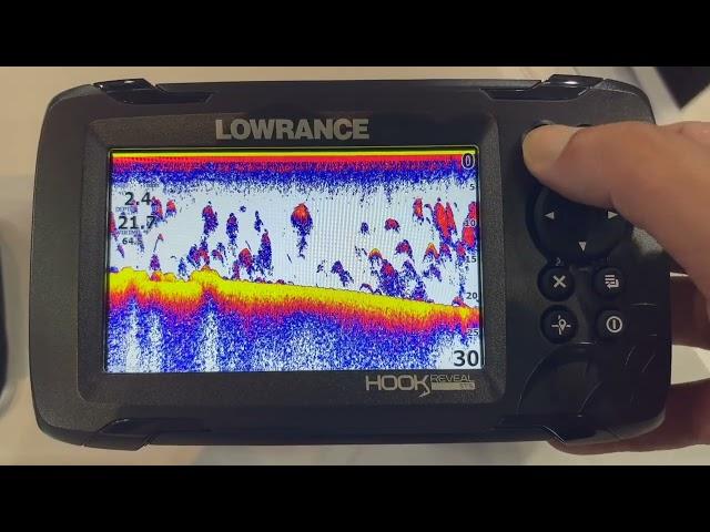 Demo of the Lowrance Hook Reveal Fish Finder and GPS Unit