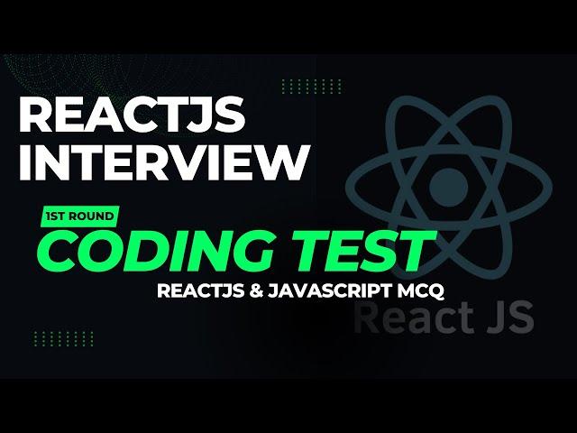 Reactjs Interview| Javascript Interview | 1st round | coding test |Helical IT Interview | coderbyte