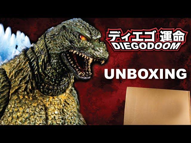 S.H.MonsterArts Godzilla (ゴジラ) Ohrai Noriyoshi  Poster Version Unboxing