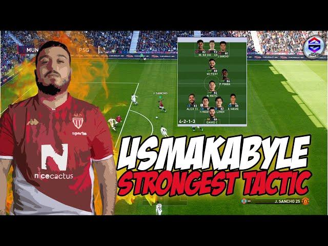 Best Usmakabyle World Champions Formation PES 2021 Best tactics Manchester United