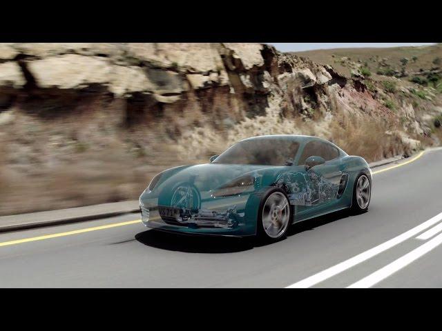 The new 718 Cayman – PTV (Porsche Torque Vectoring)