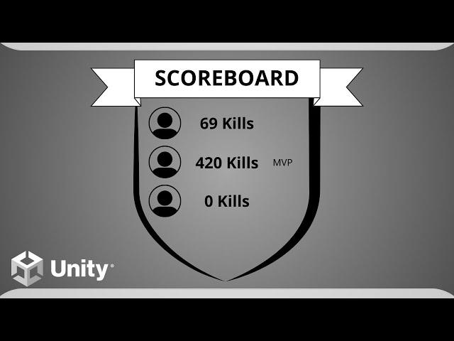 Scoreboard UI tutorial for Unity