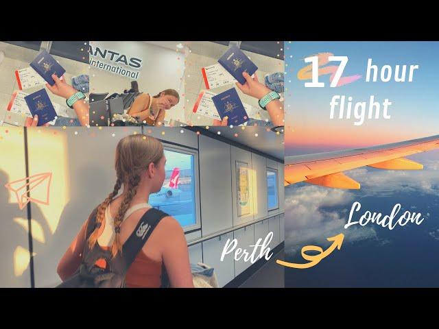 aussie girls travel to london on 17 HOUR FLIGHT ️ travel vlog #1