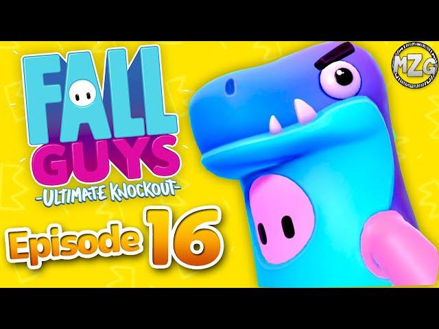 Fall Guys: Ultimate Knockout Gameplay Part 16 - T-Rex Costume!