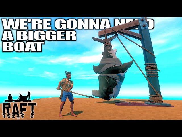 Killing Rhino Shark at Varuna Point | Raft Gameplay | Part 18