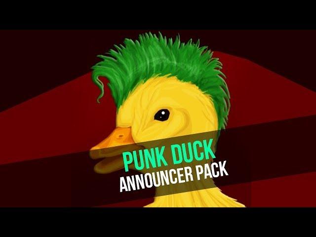 NEW Announcer Pack - Punk Duck