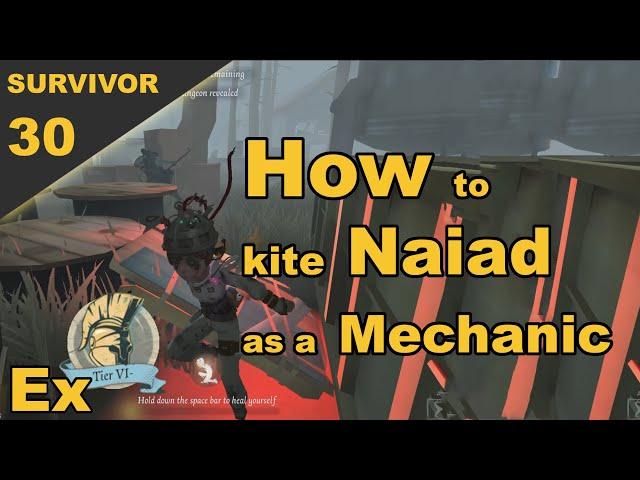 How to kite Naiad as a Mechanic - Survivor Rank #30 (Identity V)