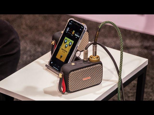 Positive Grid Spark GO Smart Guitar Amp & Bluetooth Speaker | Demo and Overview at NAMM 2023