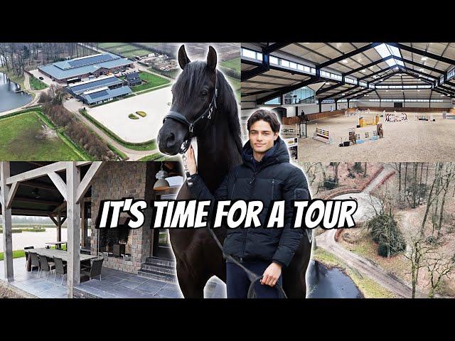 Tour of the new stables + update on the home horses