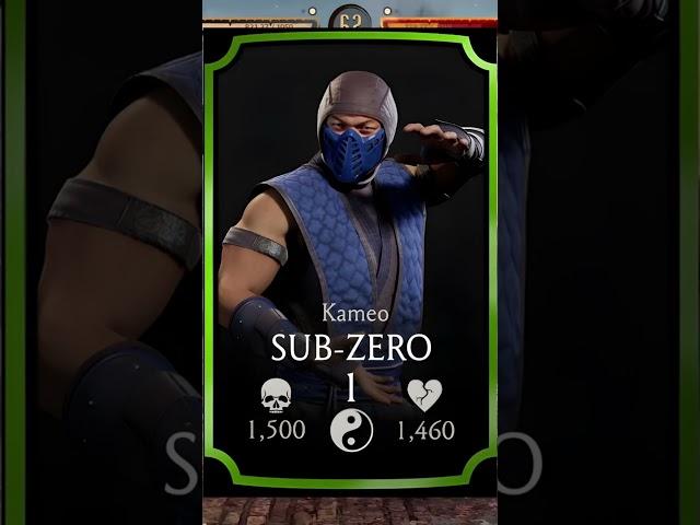 КАМЕО САБ-ЗИРО / КОНЦЕПТЫ КАМЕО MORTAL KOMBAT MOBILE