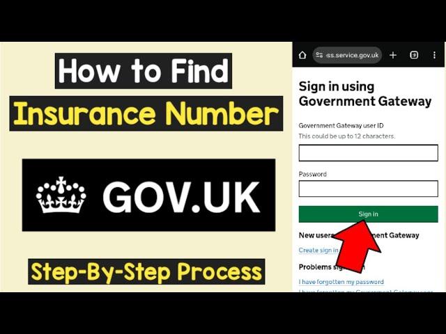 Find National Insurance Number Gov UK | HMRC UK Insurance Number