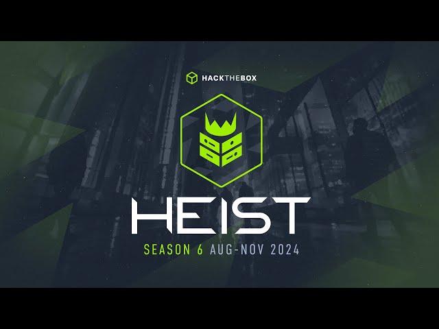 Introducing HTB Season 6: Heist | Hack The Box