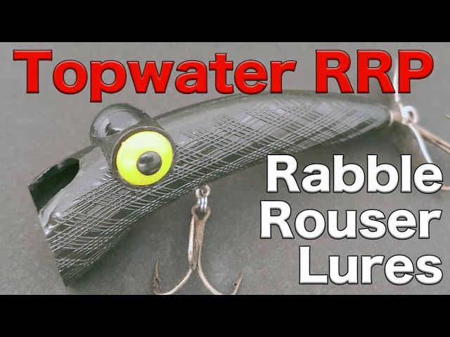 水中動画 ラブルルーザールアーズ トップウォーターRRP Rabble Rouser Lures Topwater RRP Underwater Footage