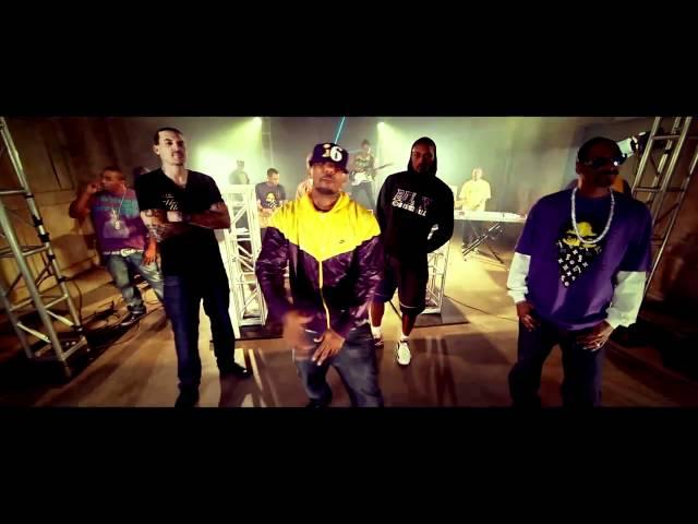 Snoop Dogg & Game "Purp & Yellow LA Leakers SKEETOX Remix" Music Video OFFICIAL Lakers Wiz Khalifa