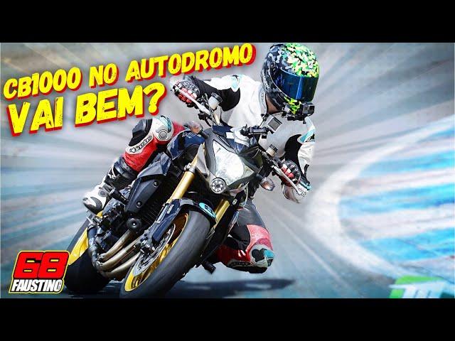 TESTEI MINHA CB1000 NO AUTODROMO | NAKED NA PISTA, O QUE ACHEI?